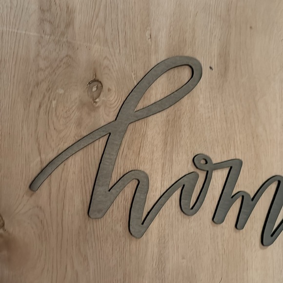 Magnolia “Home” Iron Word Sign, Jimmy Don/Joanna Gaines - Picture 6 of 6